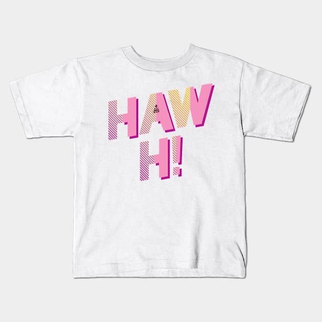 Haw Hi Punjabi Phrase Kids T-Shirt by shultcreative